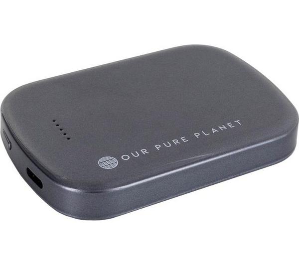 OUR PURE PLANET 5000 mAh Portable Magnetic Power Bank - Grey