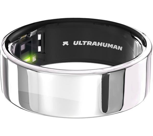 ULTRAHUMAN Ring Air - Space Silver, Size 10