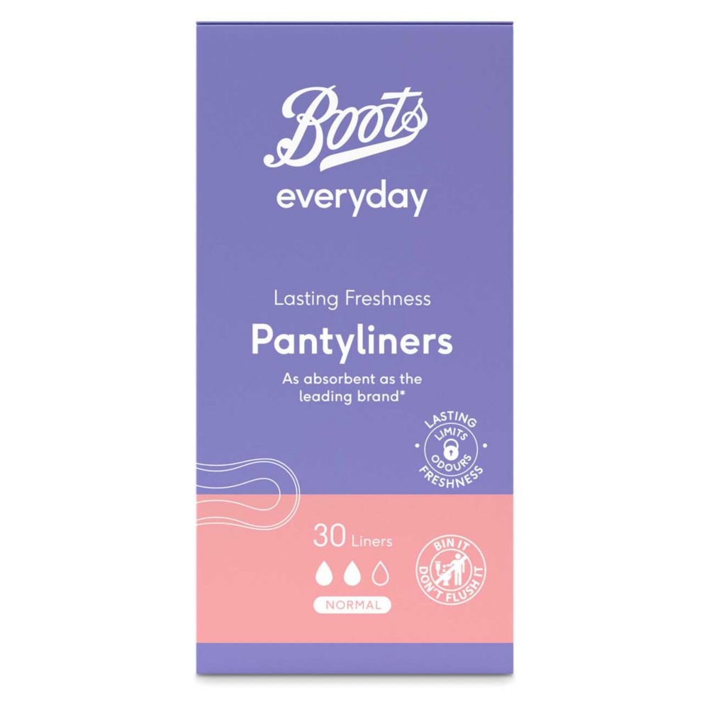 Boots Everyday Unwrapped Normal Liner 30s