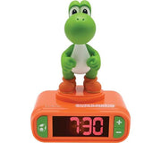 LEXIBOOK Nightlight Alarm Clock - Super Mario Yoshi
