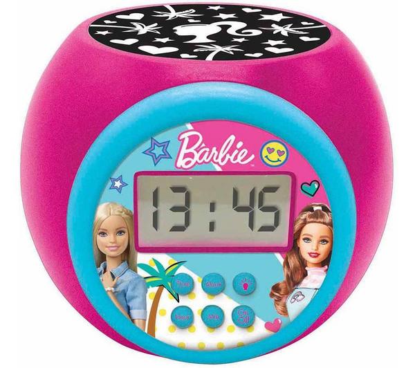 LEXIBOOK Projector Alarm Clock - Barbie