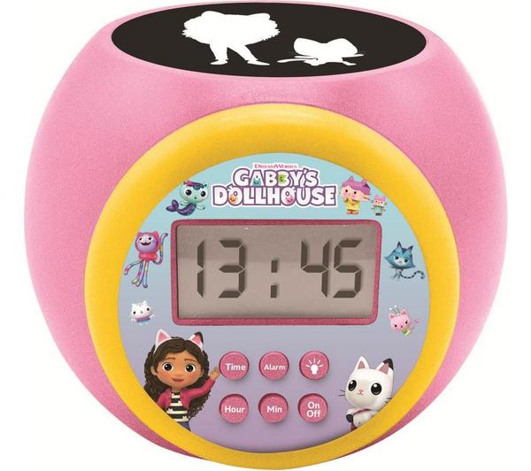 LEXIBOOK Projector Alarm Clock - Gabby's Dollhouse