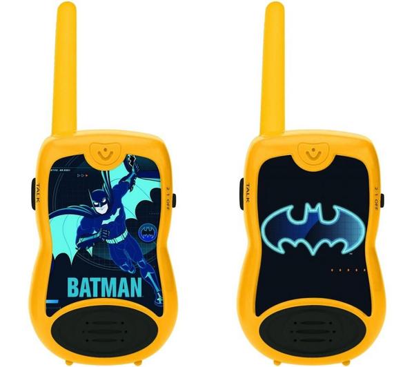 LEXIBOOK Batman Walkie Talkies Set - Yellow & Black