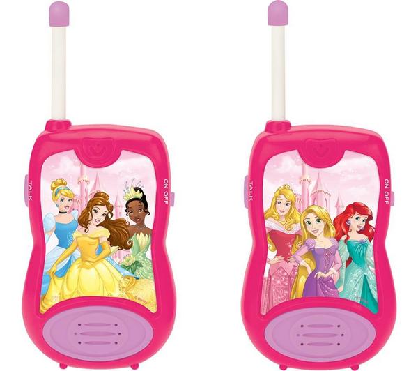 LEXIBOOK Disney Walkie Talkies Set - Disney Princess