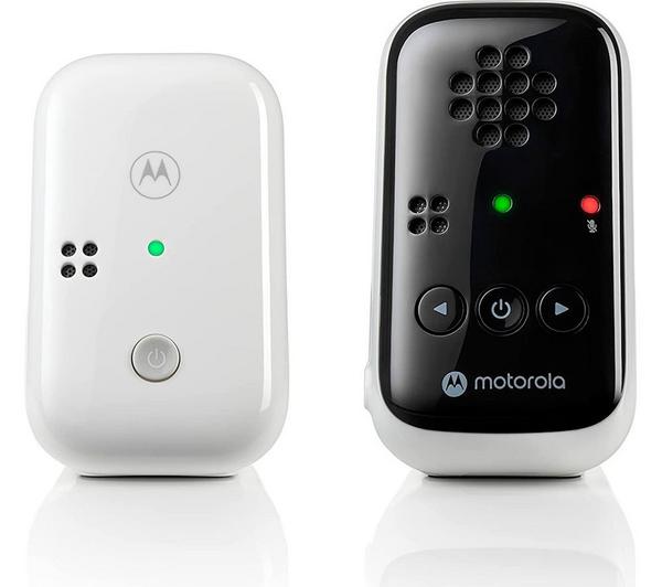 MOTOROLA PIP10 Audio Baby Monitor - White & Black