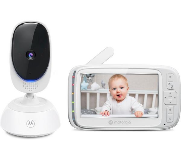 MOTOROLA VM75 5" Video Baby Monitor - White