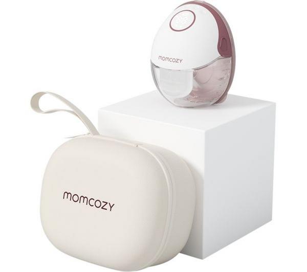 MOMCOZY M6 Mobile Style Single Breast Pump - Pink & White