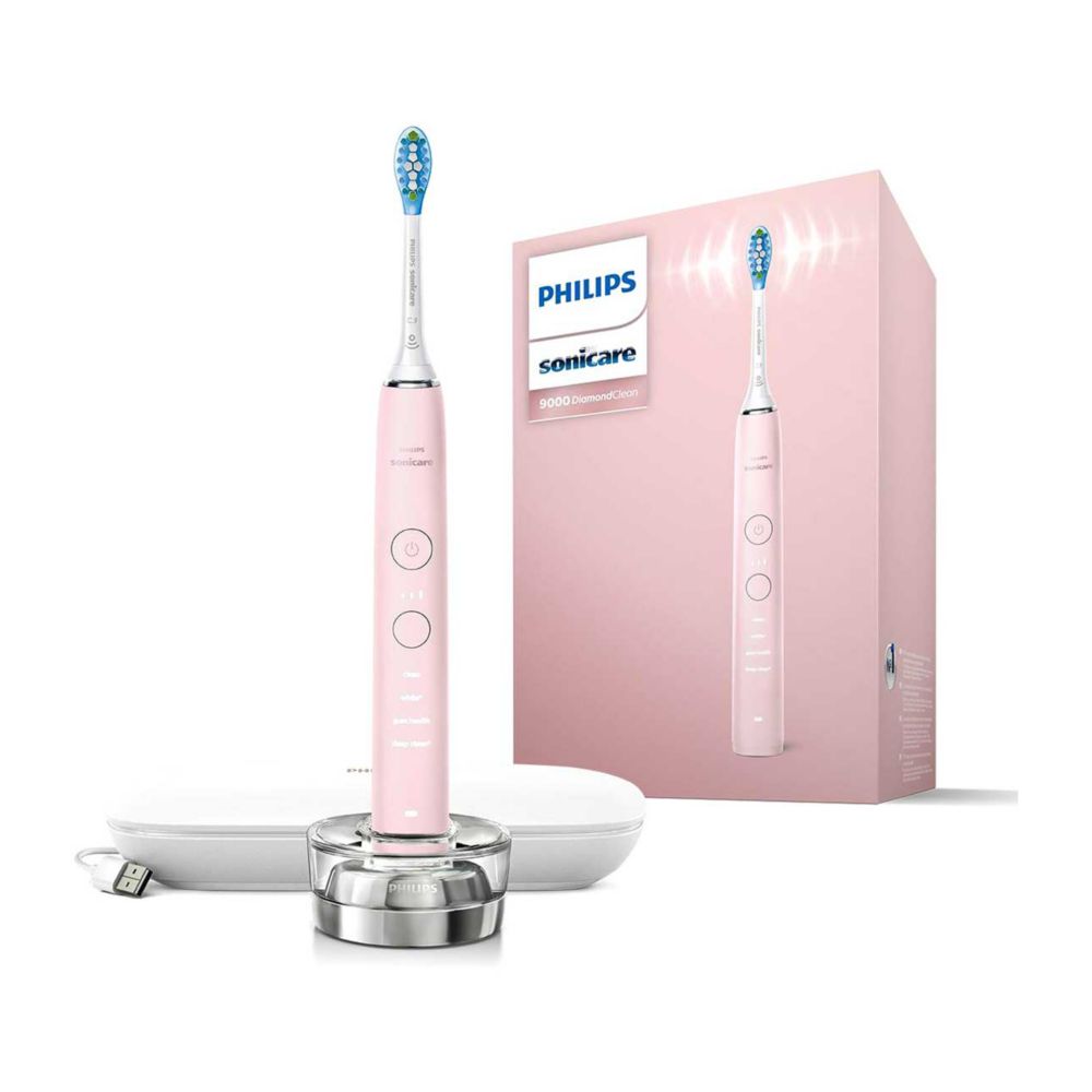 Philips Sonicare Electric Toothbrush DiamondClean 9000 Pink with App Connect HX9911/53