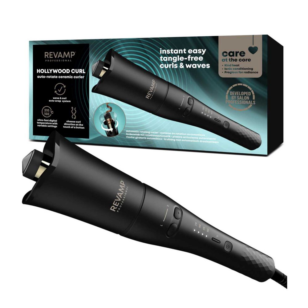 REVAMP Hollywood Curl Auto-Rotate Ceramic Curler