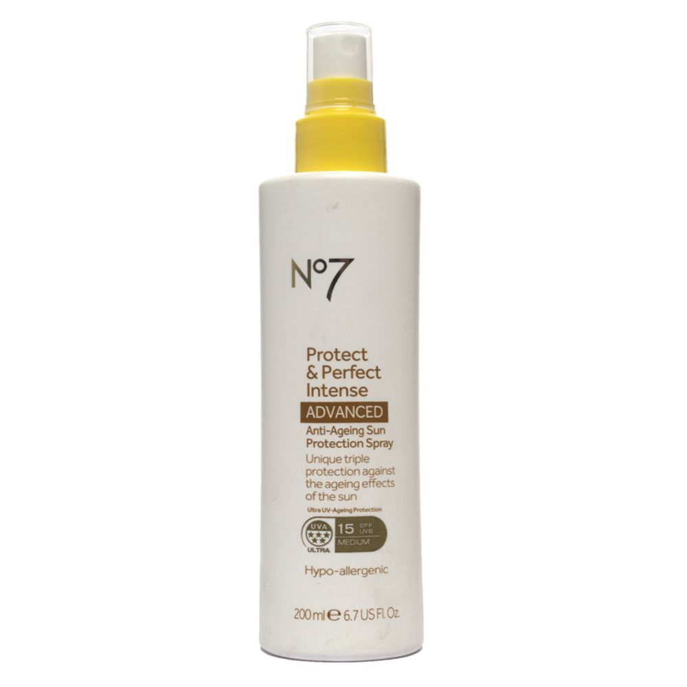 No7 Protect & Perfect Intense ADVANCED Anti-Ageing Sun Protection Spray SPF 15 200ml