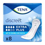 TENA Discreet Extra Plus Incontinence Pads for Bladder Weakness 8pk