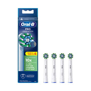 Oral-B CrossAction Toothbrush Head with CleanMaximiser Technology, 4 Pack