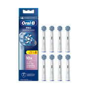 Oral-B Sensitive Clean Toothbrush Head, 8 Pack