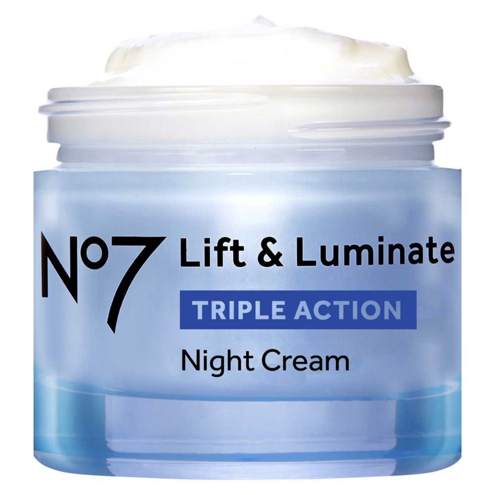 No7 Lift & Luminate TRIPLE ACTION Night Cream Enhanced Formula 50ml