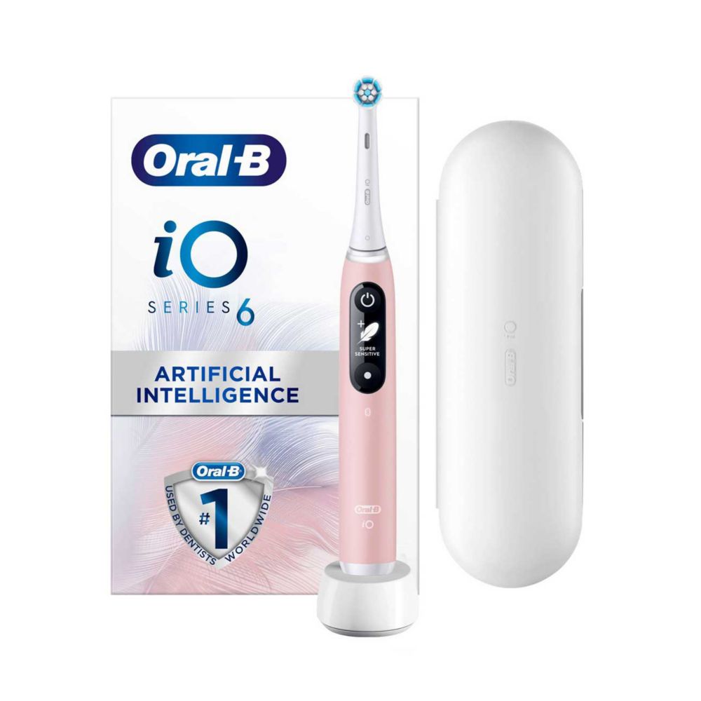 Oral-B iO6 Pink Sand Ultimate Clean Electric Toothbrush