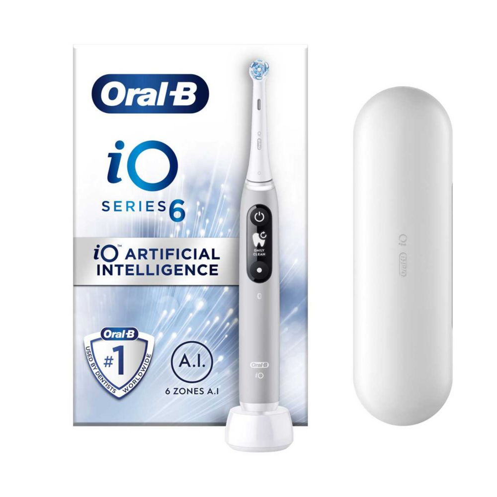 Oral-B iO6 Electric Toothbrush - Grey Opal