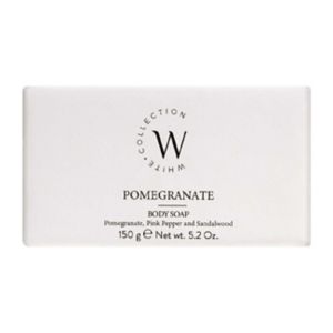 The White Collection Pomegranate Body Soap 150g