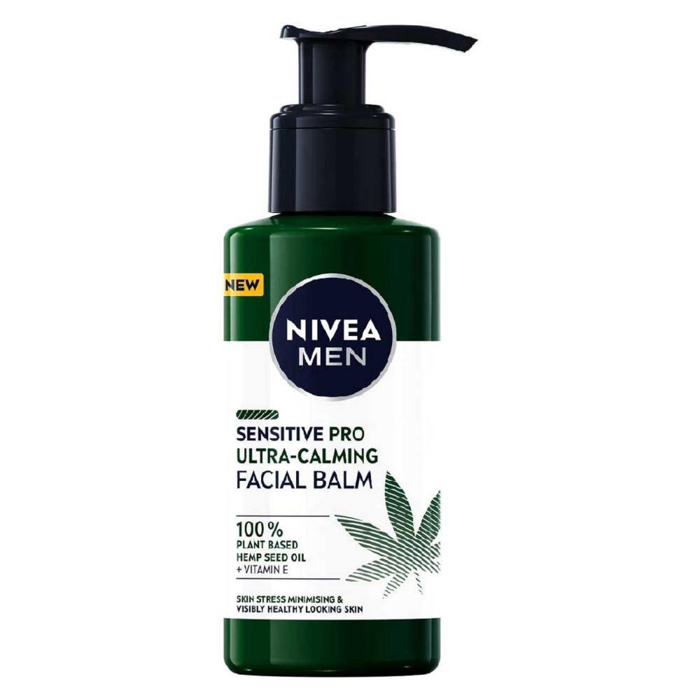 NIVEA Men Sensitive Pro Ultra Calming After Shave Balm with Hemp Oil, 150ml