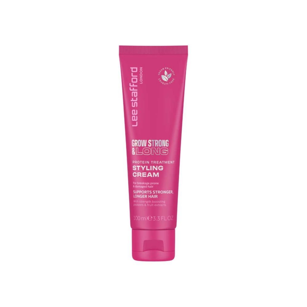 Lee Stafford Grow Strong & Long Protein Treatment Styling Cream 100ml