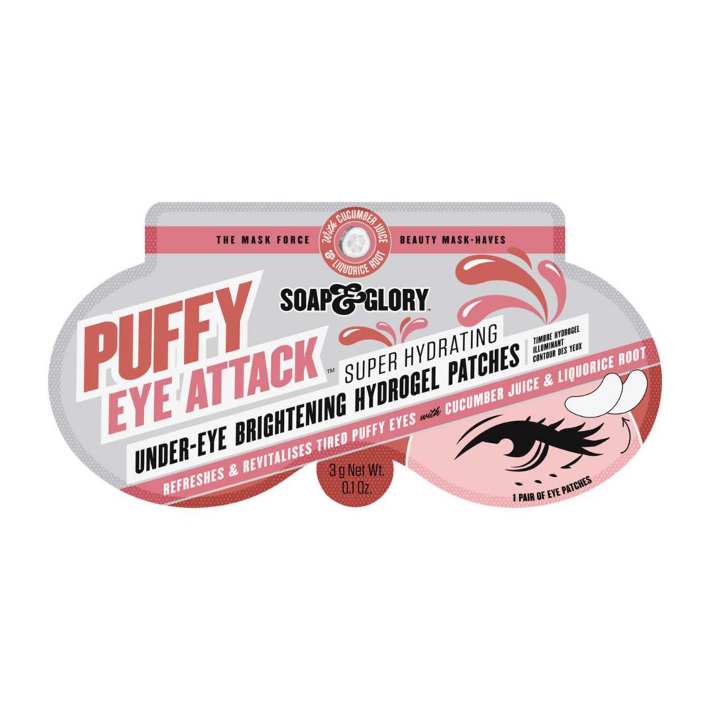 Soap & Glory Puffy Eye Attack Under-Eye Brightening Hydrogel Patches