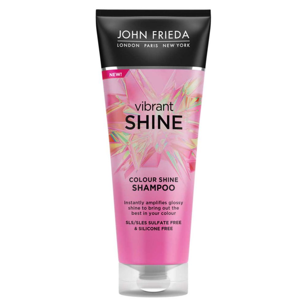 John Frieda Vibrant Shine Colour Shine Shampoo 250ml