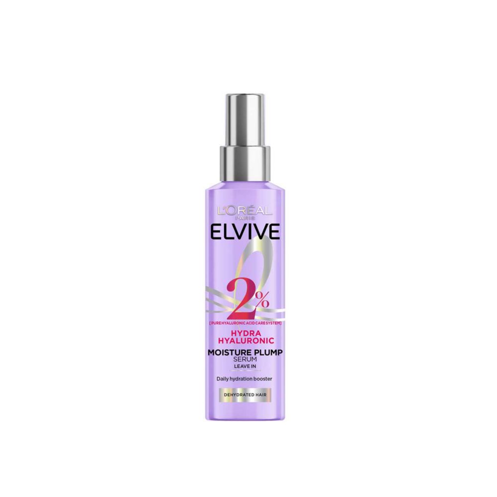L'Oreal Paris Elvive Hydra Hyaluronic 2% Hair Serum with Hyaluronic Acid for Dry Hair
