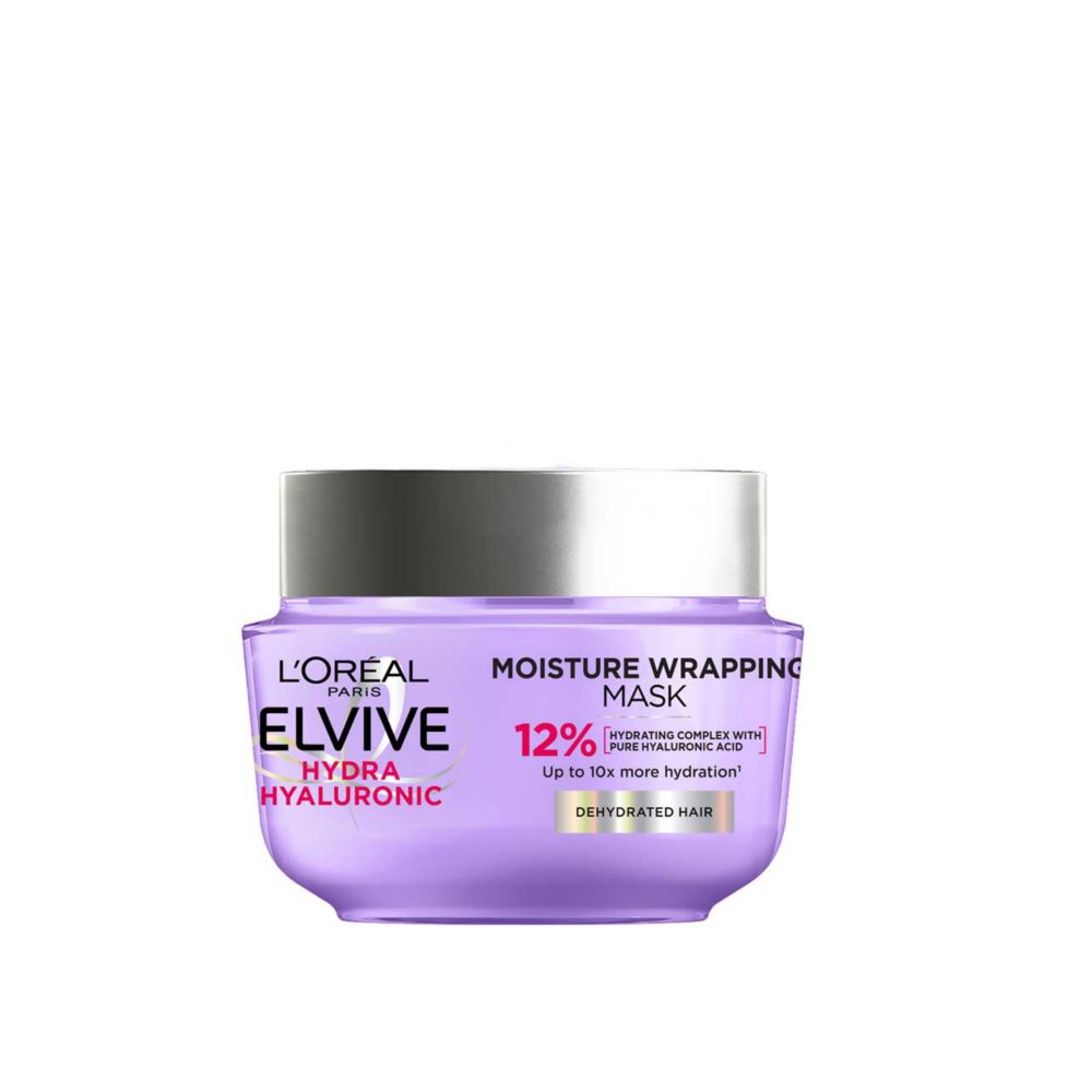 L'Oreal Paris Elvive Hydra Hyaluronic Hair Mask with Hyaluronic Acid for Dry Hair 300ml