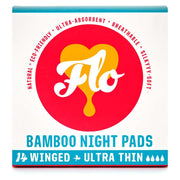 FLO Bamboo Night Pads (14 pads)