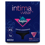 Bodyform Intimawear Period Pants Washable Underwear Bikini Black