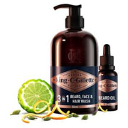 King C Gillette Basic Beard Care Bundle