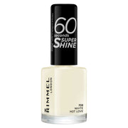 Rimmel 60 Seconds Super Shine Nail Polish White Hot Love