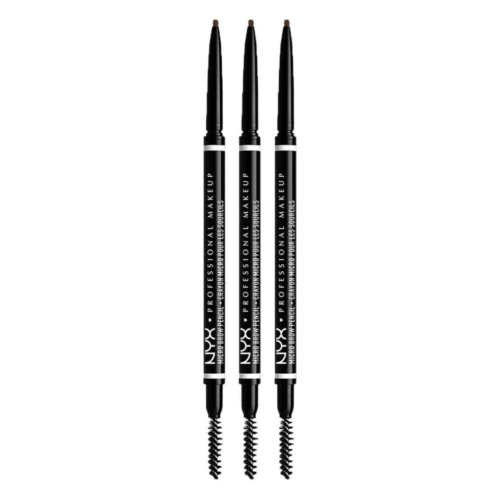 NYX Professional Makeup Micro Brow Pencil Brunette - 3 Pencils