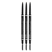 NYX Professional Makeup Micro Brow Pencil Brunette - 3 Pencils