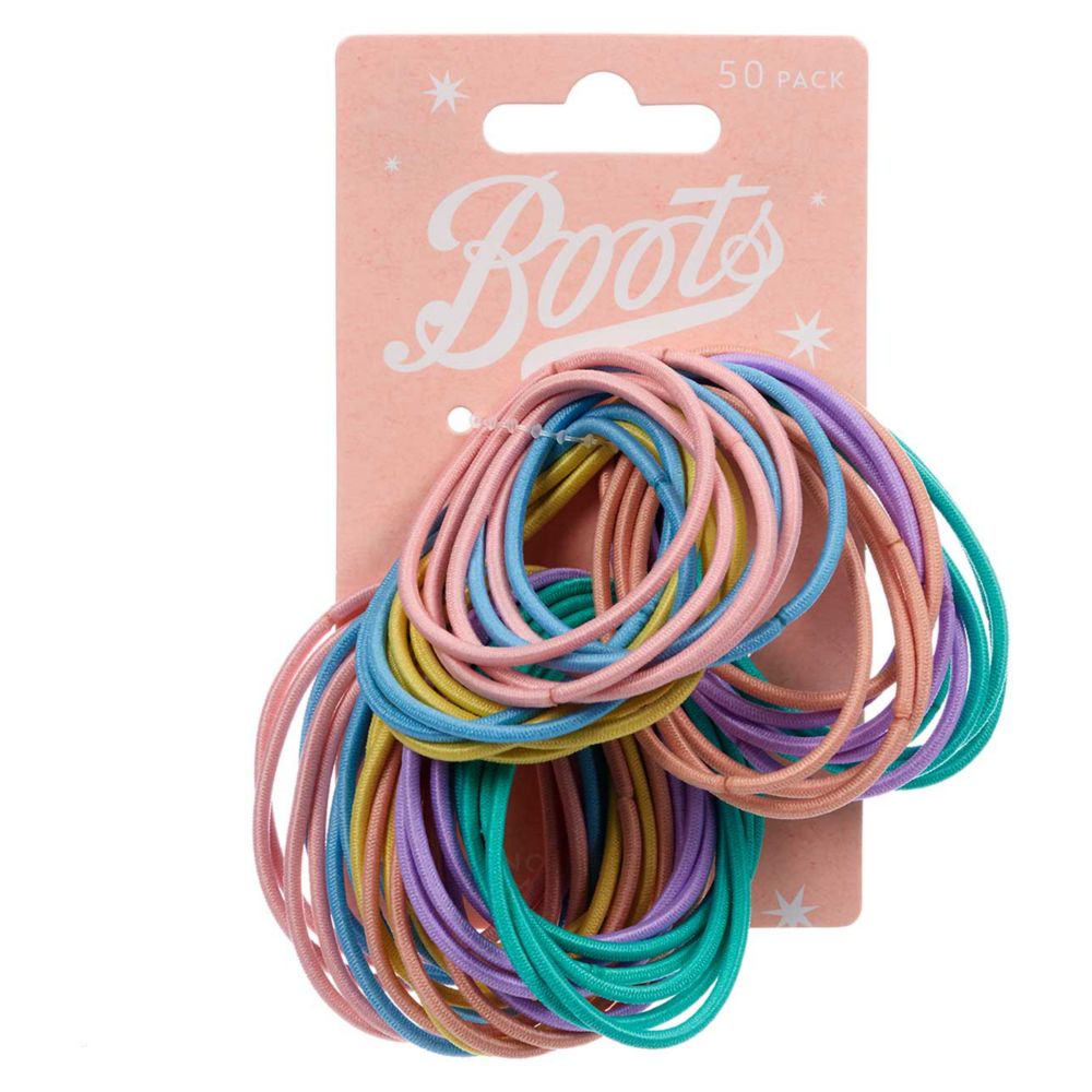 Boots Kids Pastel Ponybands Assorted 50s
