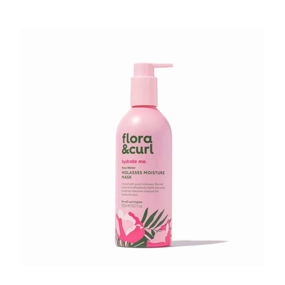 Flora & Curl Rose Water Molasses Moisture Mask 300ml