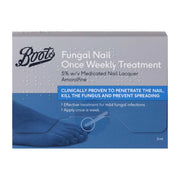 Boots Fungal Nail Once Weekly Treatment 5% w/v Medicated Nail Lacquer - 3ml
