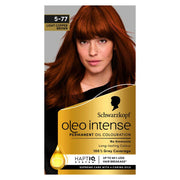 Schwarzkopf Oleo Intense Permanent Oil Colour 5-77 Light Copper Brown Hair Dye