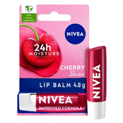 NIVEA Cherry Shine Lip Balm, 4.8g