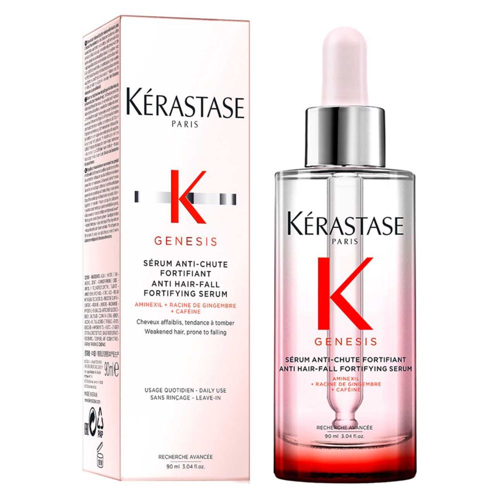 Kérastase Genesis Hair Serum, Leave-In Conditioner, For Hair Fall, With Caffeine, Anti-Chute Fortifiant, 90ml