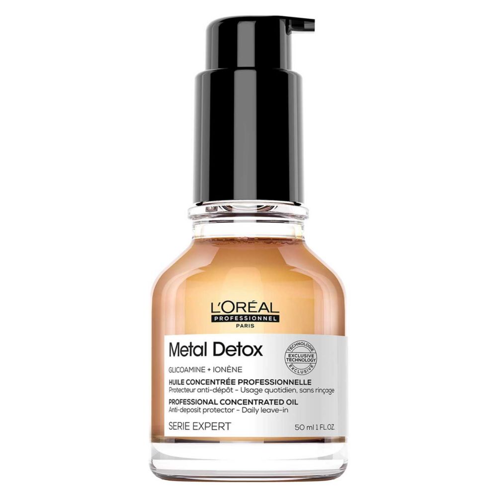 L'Oréal Professionnel Serie Expert Metal Detox Concentrated Oil To Restore Shine 50ml