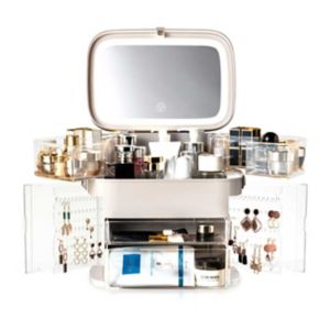 Rio Ultimate Beauty Storage Box with Dimmable Mirror