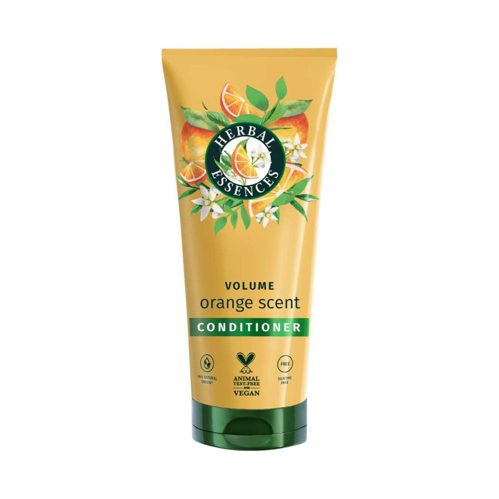 Herbal Essences Orange Scent Volume Conditioner 250ml for Fine Hair, Silicone Free