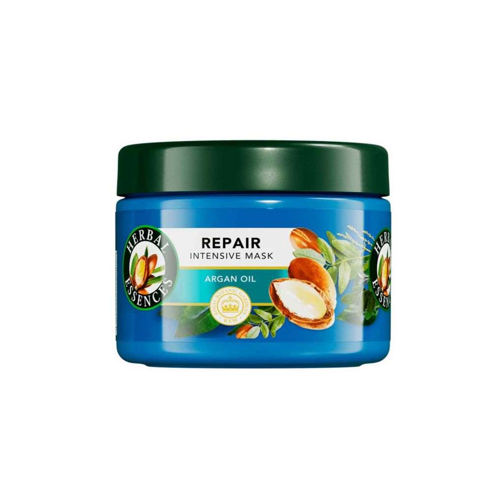 Herbal Essences Argan Oil Repair Hair Mask 500ml to Intensely Nourish Damaged Hair
