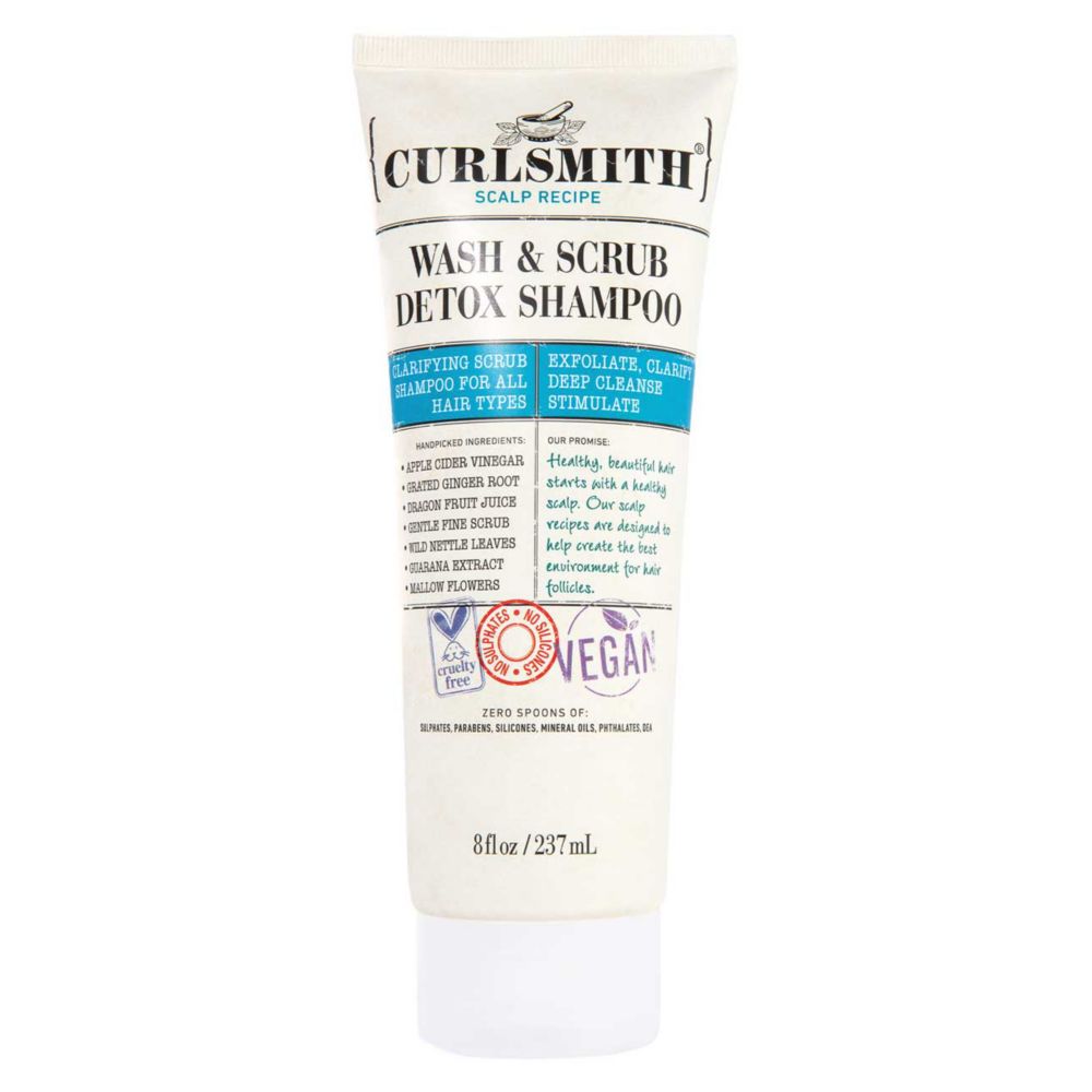 Curlsmith Wash & Scrub Detox Shampoo 237ml