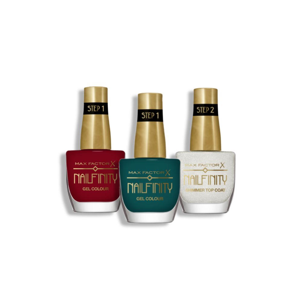 Max Factor Limited Edition Festive Nail Polish Trio
