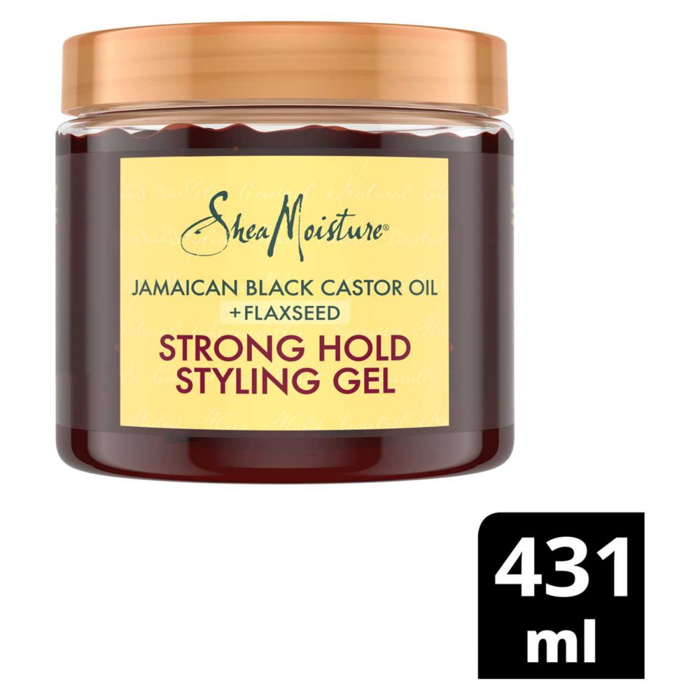 SheaMoisture Jamaican Black Castor Oil & Flaxseed Strong Hold Styling Gel 431ml