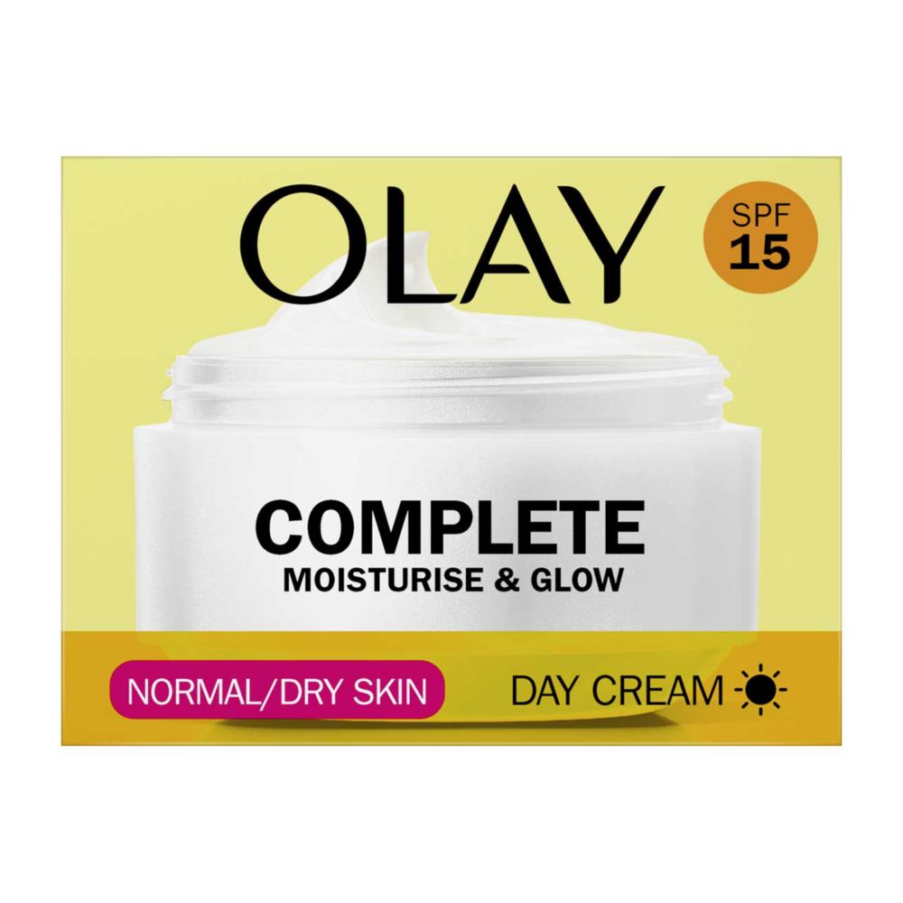 Olay Complete Moisturise & Glow Day Cream SPF15 50ml