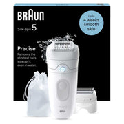 Braun Silk-épil 5, Epilator For Easy Hair Removal, Lasting Smooth Skin, 5-041