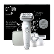 Braun Silk-épil 9, Epilator For Easy Hair Removal, Lasting Smooth Skin, 9-061