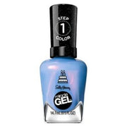 Sally Hansen Miracle Gel Nail Polish - It's Sherbert Day - Iridescent Sky Blue Nail Colour